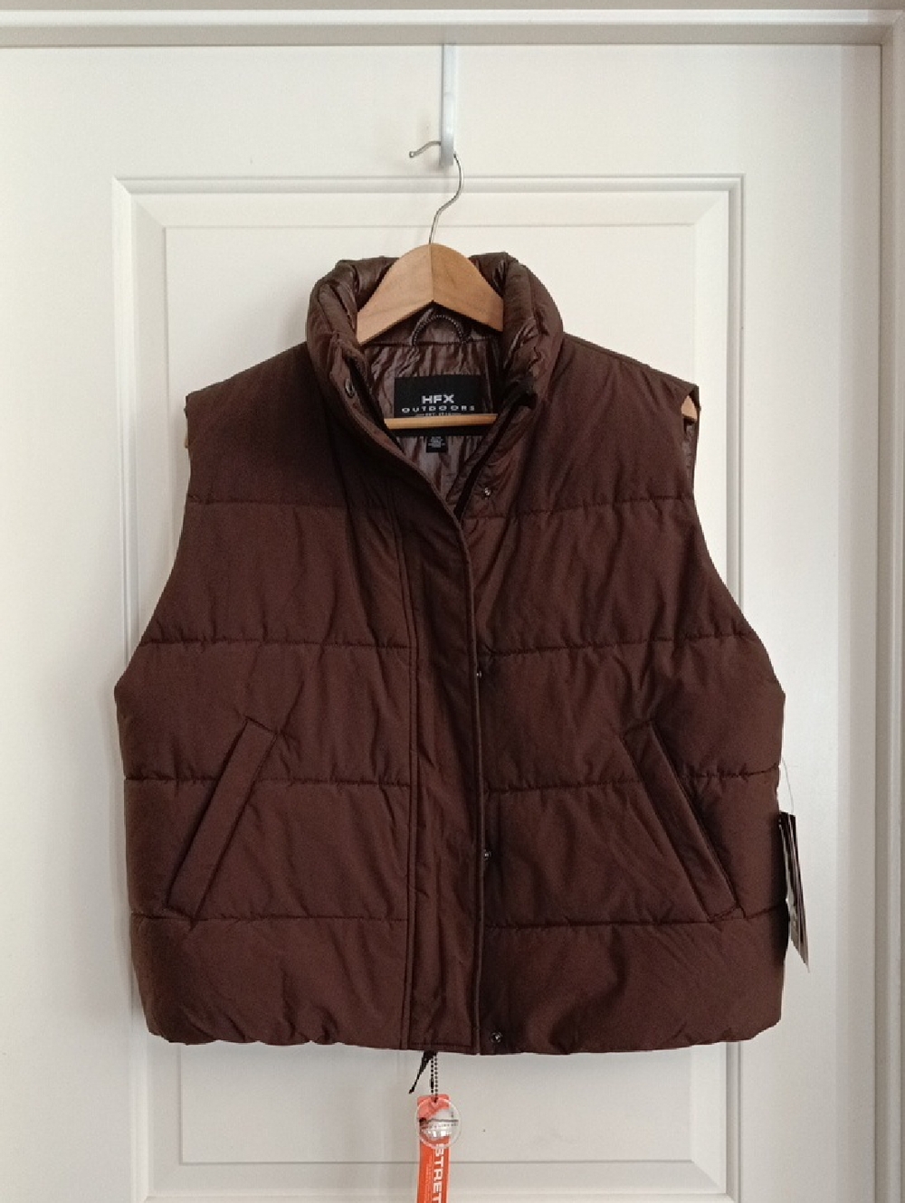 HFX Outdoors Women's Brown Quilted Puffer Vest